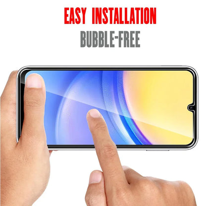 3Pcs HD Tempered Glass For Samsung A03 A12 A13 A14 A15 A21S A22 A30 A31 A32 A33 A34 A35 5G Screen Protector