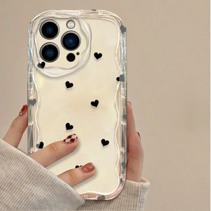 Bowknot Heart iPhone Case – Shockproof Silicone Cover