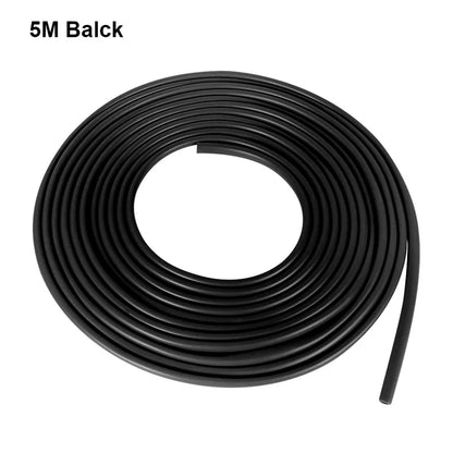 5M Car Door Edge Rubber Scratch Protector Strips Car Styling Mouldings Protection Side Doors Moldings Adhesive Scratch Tools New