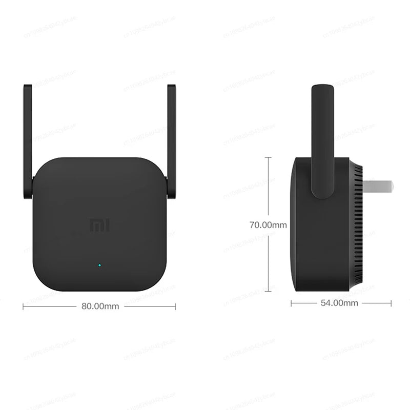 XIAOMI New WiFi Amplifier Pro，300M 2.4G Network Expander Repeater Power Extender Roteador，2 Antenna，For Mi Router Wi-Fi