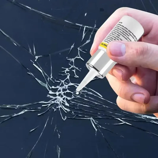 DIY Car Windshield Crack and Scratch Repair Kit with Repair Fluid