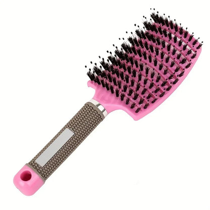 Multi color scalp massage comb, professional wet hair and curly hair styling tool