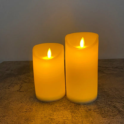 Moving Wick LED Candle Glowing Dancing Flame Candles Kid & Pet Safe Decoration Wholesale Electric Candle for Wedding Party Decor