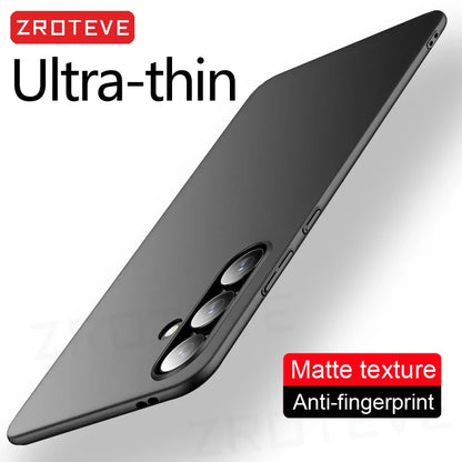 S24 Case Zroteve Slim Hard PC Matte Cover For Samsung Galaxy S24 Ultra S25 Edge S22 S26 Plus S20 S21 S23 FE S24+ Phone Cases