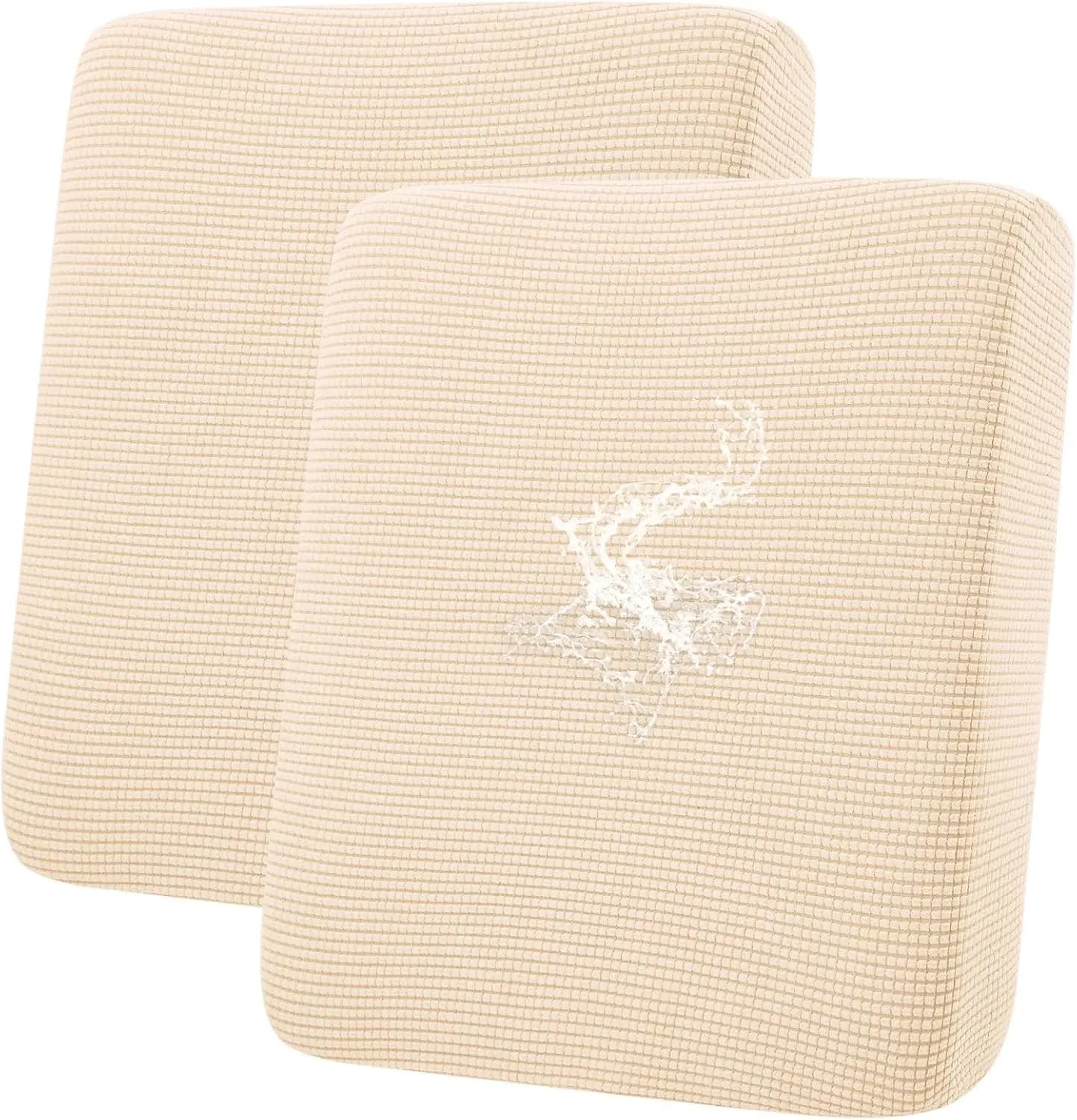 Waterproof Couch Cushion Covers Washable Sofa Cushion Slipcovers Thick Stretch Jacquard Fabric Couch Sofa Covers