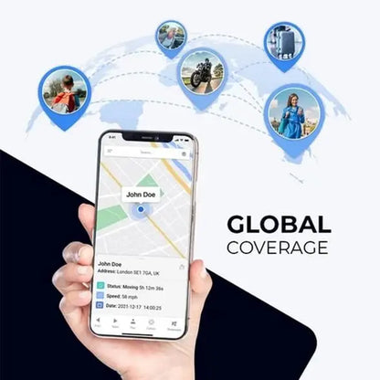 Mini Bluetooth Anti-Lost Tracker with Magnetic Mount for Cars and Valuables