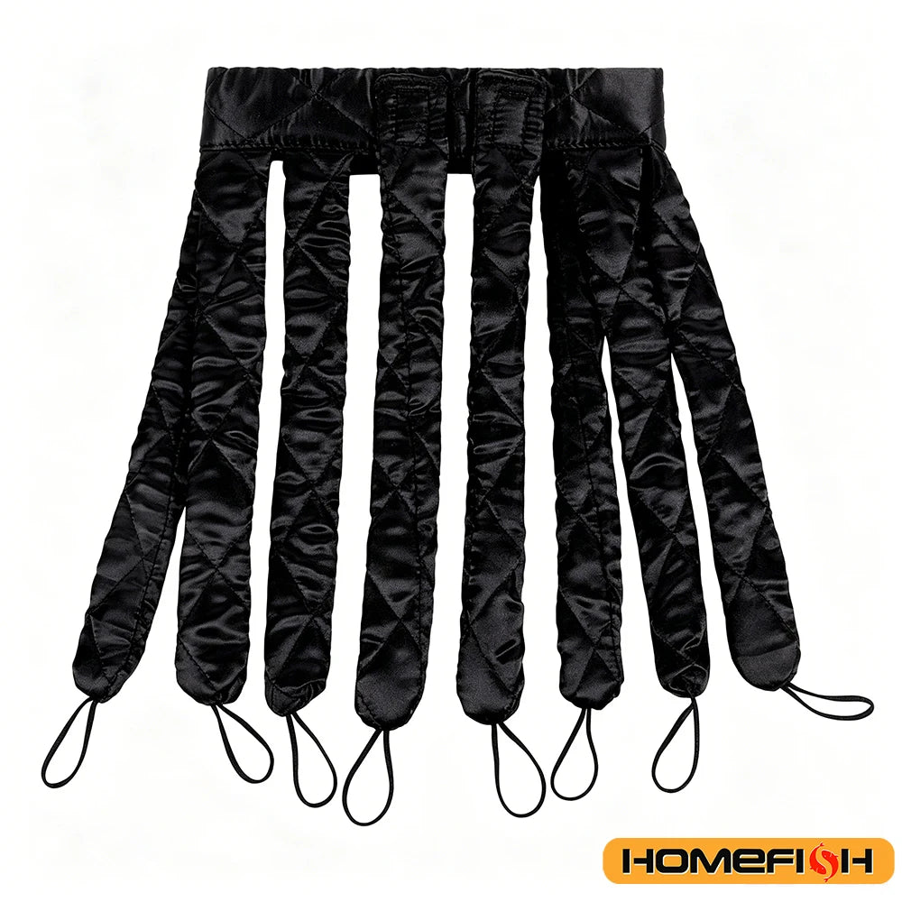 Heatless Curling Rod Headband for Lazy Hair - Silk Ribbon Soft Wave Formers for Sleeping No Heat Curls