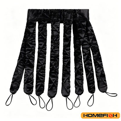 Heatless Curling Rod Headband for Lazy Hair - Silk Ribbon Soft Wave Formers for Sleeping No Heat Curls