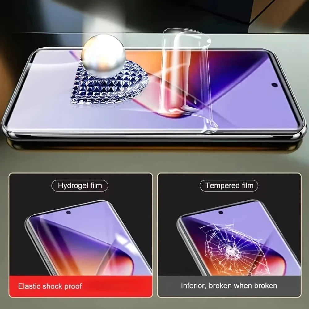NNBILI 4pcs Hydrogel Film For Samsung Galaxy S26 S25 S24 S23 S22 S21 S20 Ultra Plus Screen Protector For Samsung S23 S20 S21 FE