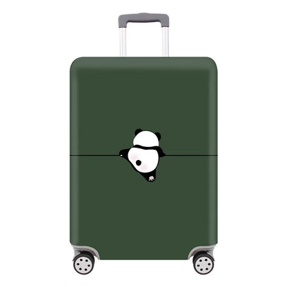 Thick Elastic Cartoon Luggage Protective Cover Zipper Suit For 18-32 inch Bag Suitcase Covers Trolley Cover Travel Accessories