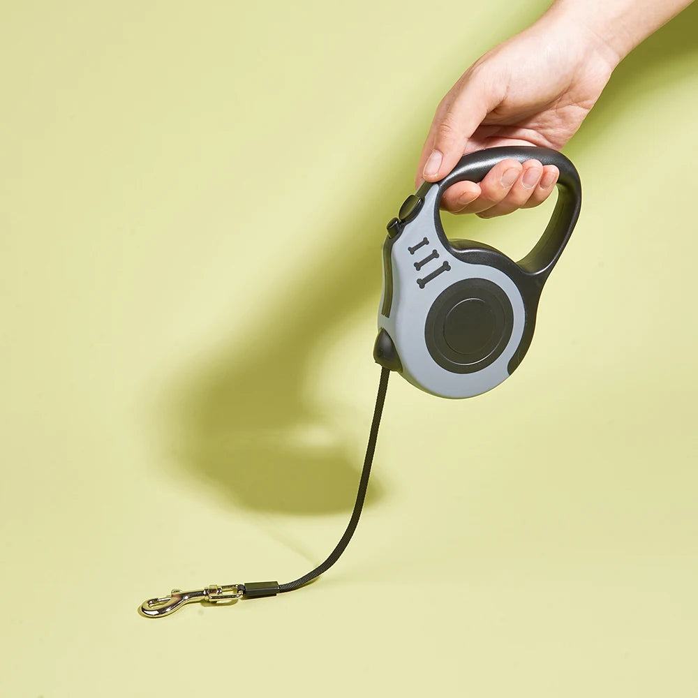 Retractable Dog Leash – 3m & 5m Nylon Lead for Small & Medium Dogs