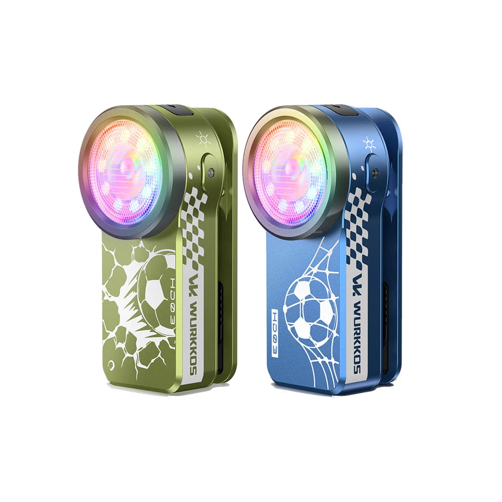 Wurkkos HD03 Mini Magnetic Clip-On Light 680 Lumens USB-Rechargeable Pocket RGB Flashlight – Anniversary Edition