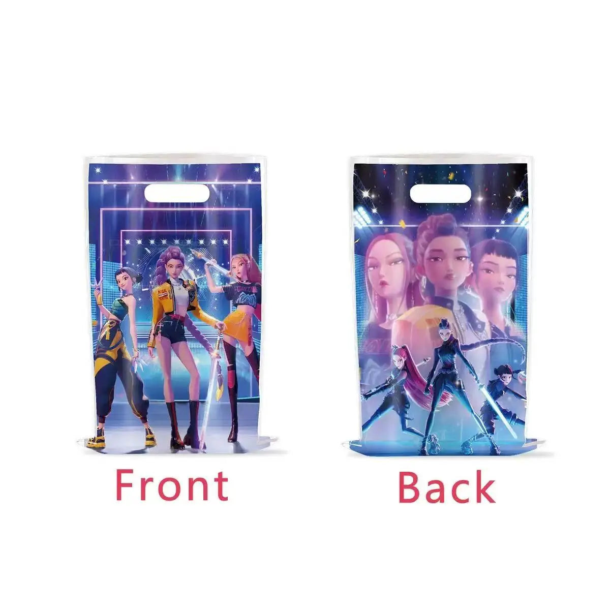 Hot K-pop Birthday Party Favors Cartoon Kids Gift -Reusable Straw Stamp sticker Bracelet Keychain Pin Badge Game Reward Souvenir