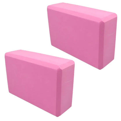 1/2PCS Gym Foam Brick Training Exercise Fitness Equipment Dance Yoga Auxiliary Tool Stretching Body Shaping EVA Yoga Blocks