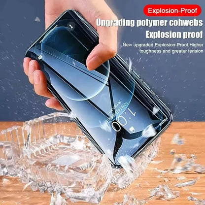 4Pcs Soft Hydrogel Film for iPhone 17 Pro Max 18 16 16e 15 13 14 12 11 Air Screen Protector for iPhone 7 8 Plus 13 12 Mini XS XR
