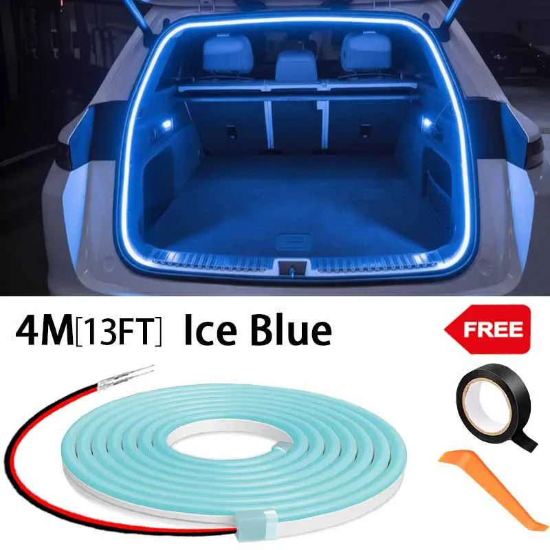 LUMERIS LED Car Trunk & Ambient Light Strip — Auto Sensing