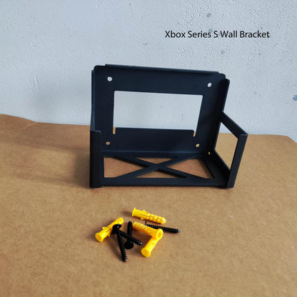 under desk bracket for xbox series x xbox series s with selfdrive screw Wall Bracket with expansion screw under plank