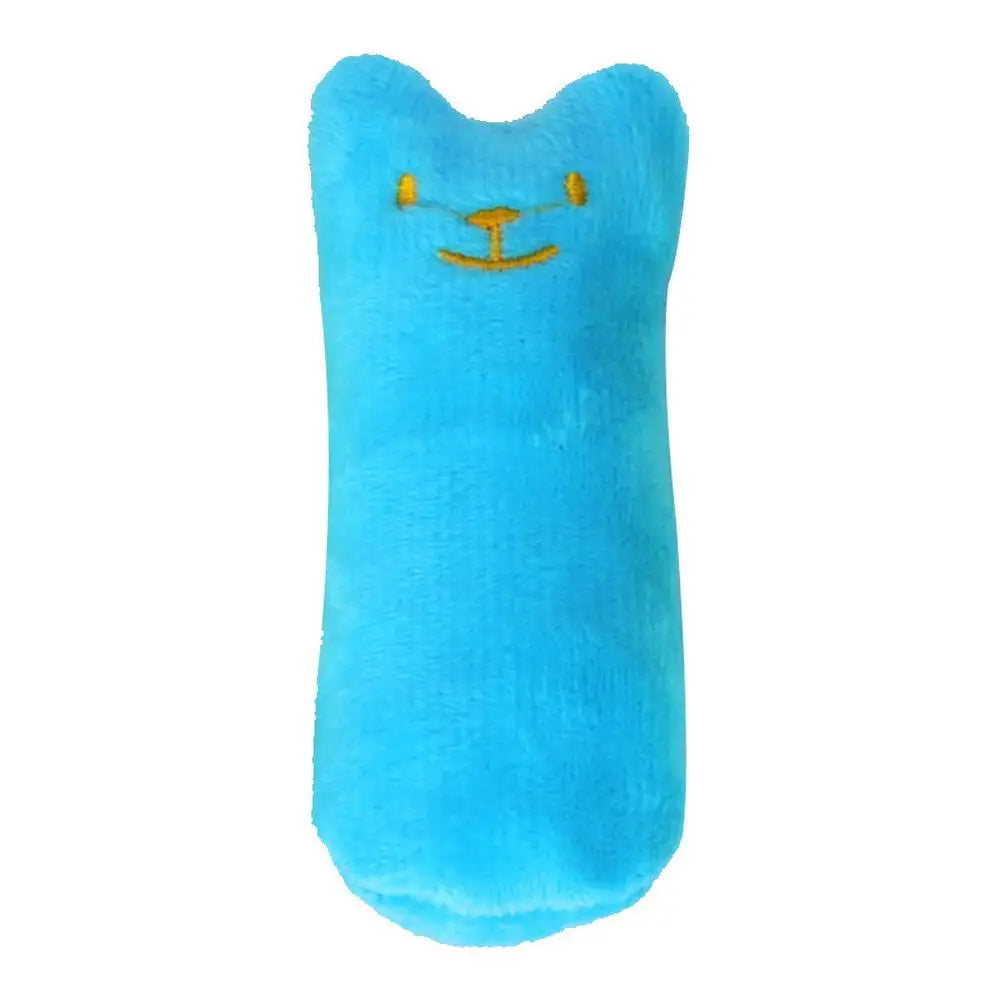 2026 New Teeth Grinding Catnip Toys Funny Interactive Plush Cat Toy Claws Thumb Bite Cat Mint Pet Kitten Chewing Toy For Cats