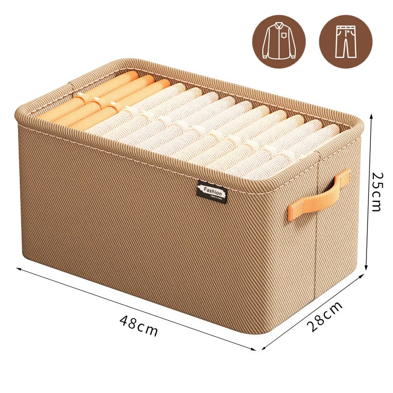 Non-Woven Clothes Storage Organizer – Foldable Wardrobe Drawer Bag