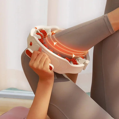 Multi-function Ring Leg Massager Massage Roller Detachable Handles for Full Body Neck Shoulder Abdominal Muscle Slimming