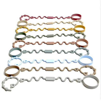 Silicone Pacifier Anti Drop Chain Baby Toy Teether Anti Drop Rope Baby Pacifier Chain Anti Loss Chain