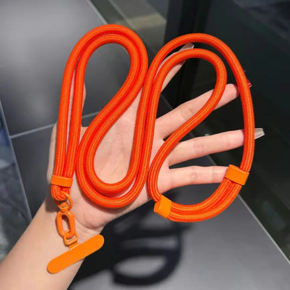 Universal Adjustable Phone Lanyard Crossbody Necklace Strap Phone Case Long Hanging Rope with Clip Anti-Lost Durable and Sturdy