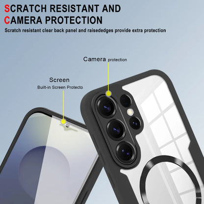 360 Full PTE Protection Screen Clear Magnetic Case For Samsung Galaxy S26 S25 Edge S24 S23 S22 Ultra PLUS FE A07 A56 A36 A26 A16