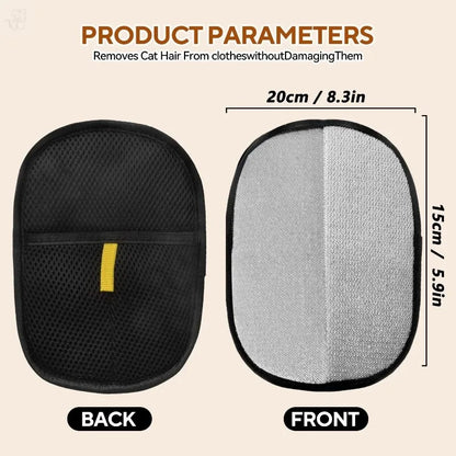 Pet Hair Remover Portable Washable Clothes Hair Dehairing Gloves Pet Cleaning Products Pet Accessories