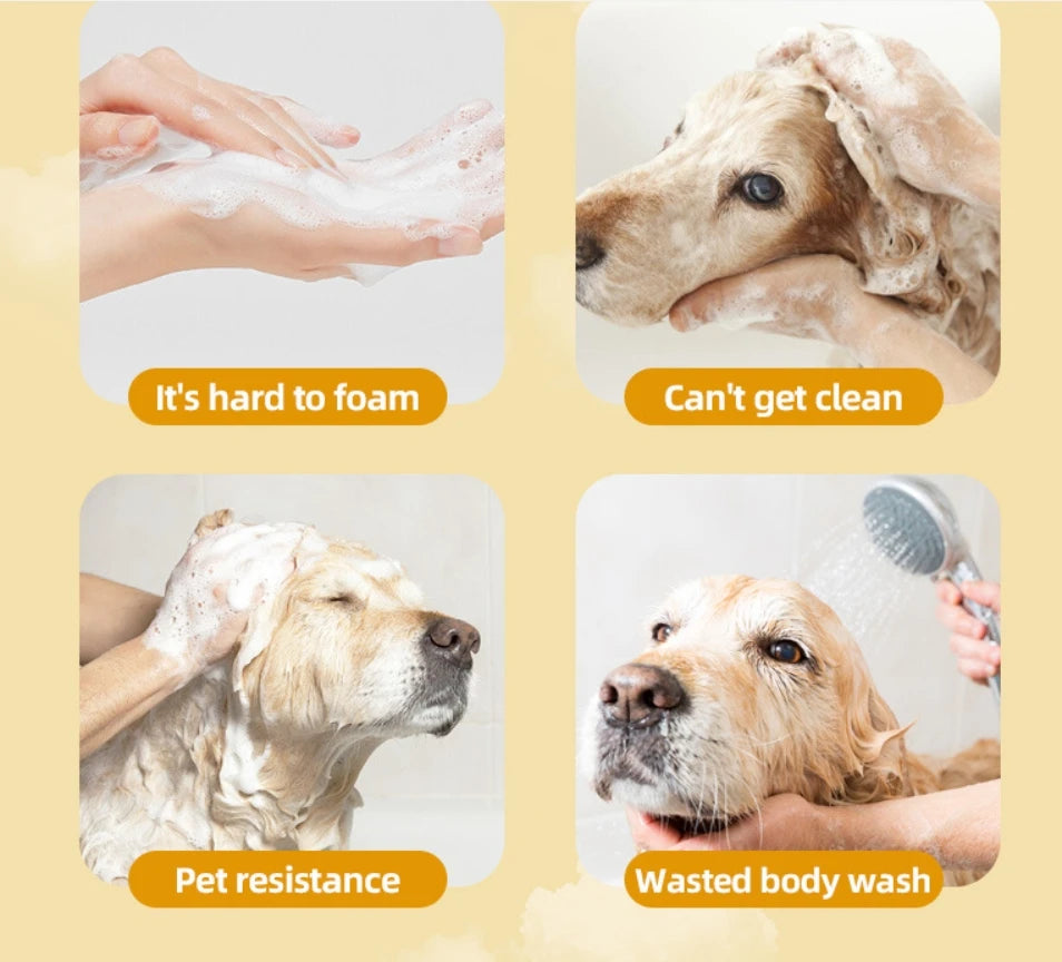Automatic Pet Foam Dispenser, Yellow Duck Shaped Electric Foam Machine, USB Charging Pet Grooming Accessory