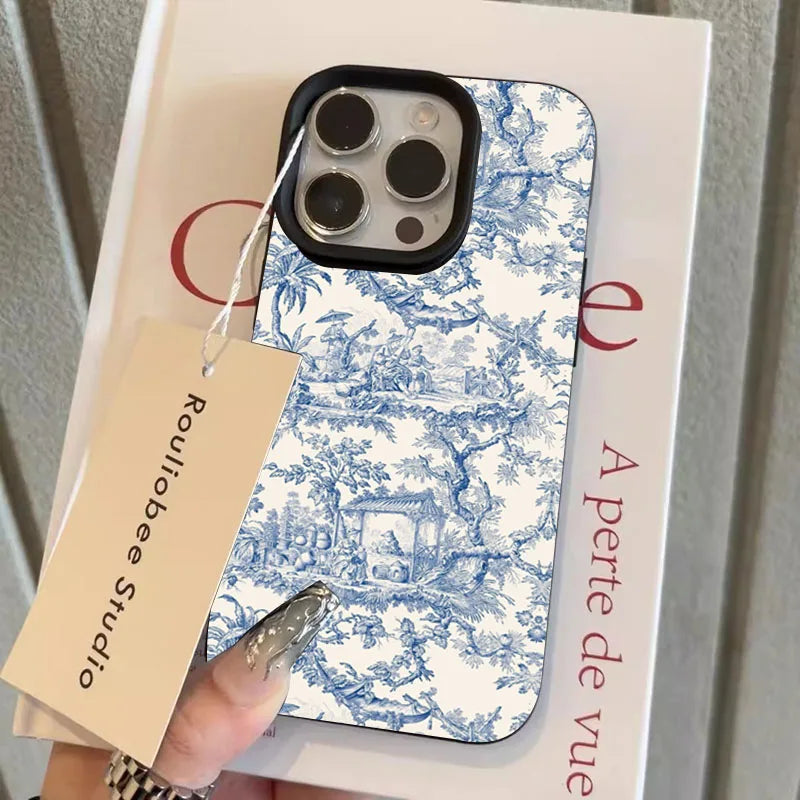Creative Adorable Cartoon Pattern Phone Case For iPhone 16 Pro Max 17 Air 11 12 13 14 15 Pro 14 Plus X XR Shockproof Soft Cover