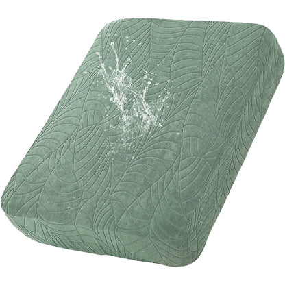 Waterproof Stretch Sofa Cushion Cover Jacquard Fabric Pure Sofa Cover Removable Protector Couch Cover Chaise Lounge Living Room
