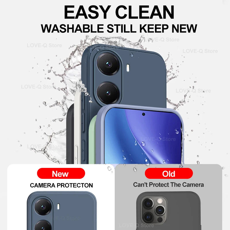 Poco X7 X8 Pro Max Case Liquid Silicone Shockproof Phone Case For Xiaomi Poco X7 X8 Pro X 7 Prо X7Pro Pocox7 Pro Soft TPU Cover