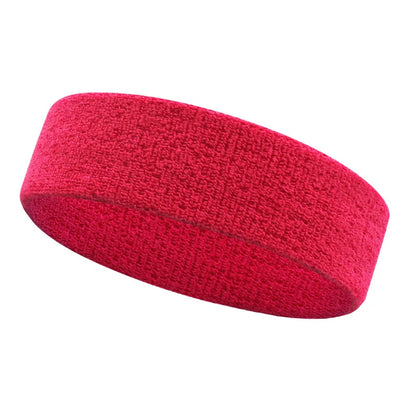 AOLIKES 1PCS Sweatbands Sports Headband - Terry Cloth Moisture-Wicking Sports Towel Headband for Tennis,Basketball,Running,Gym