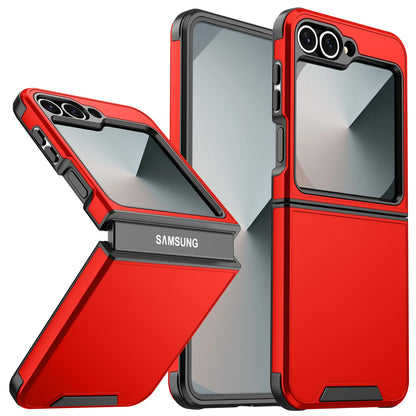Luxury Original Official Slim Matte Protect Phone Case Samsung Galaxy Z Flip 7 8 6 5 4  For Wireless Charging Shockproof Cover
