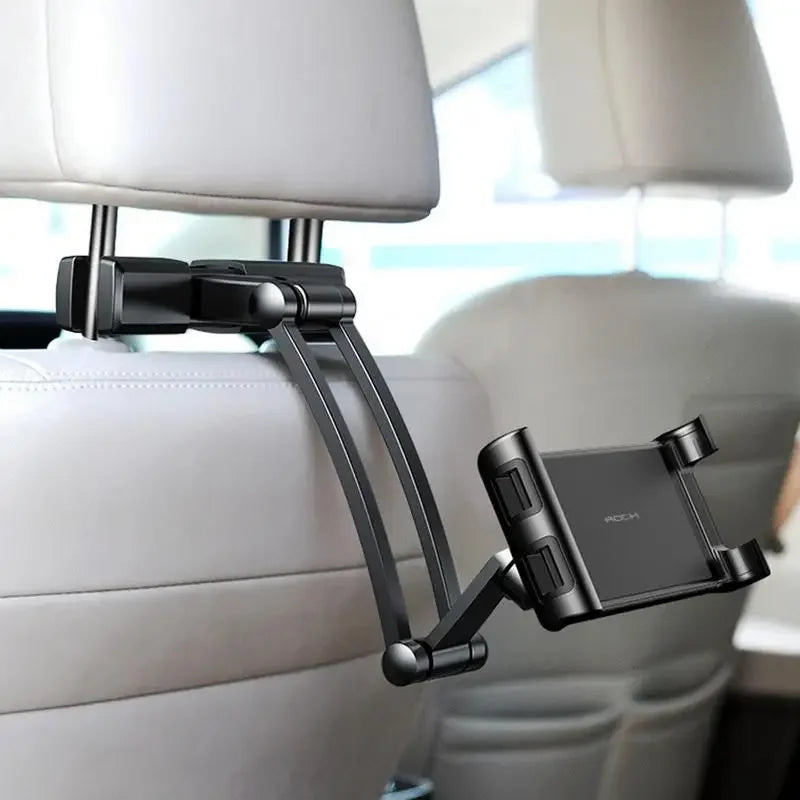 Premium Car Back Seat Headrest Mount Holder Stand Adjustable Movie Watching Artifact for Phone Tablets for Iphone Ipad Samsung