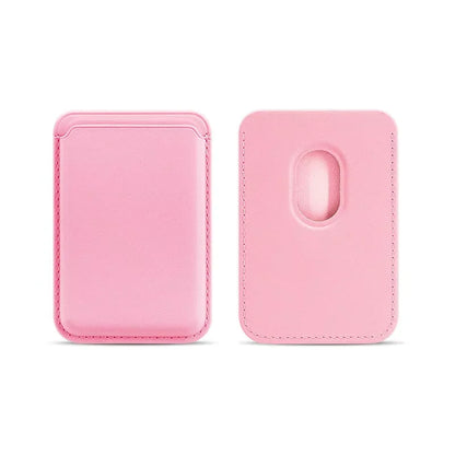 For Magsafe Magnetic Leather Wallet Case For iPhone  17 16 15 14 13 12 11 8  Samsung Huawei Card Holder with Magnet Covers