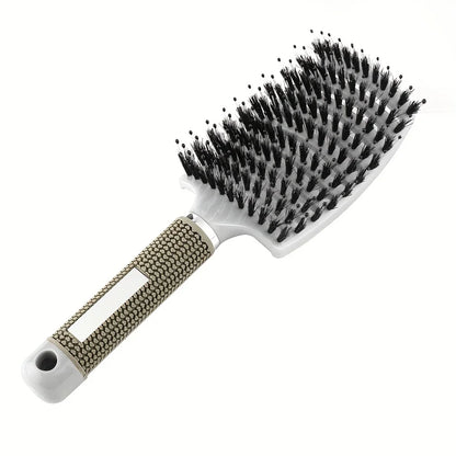 Multi color scalp massage comb, professional wet hair and curly hair styling tool