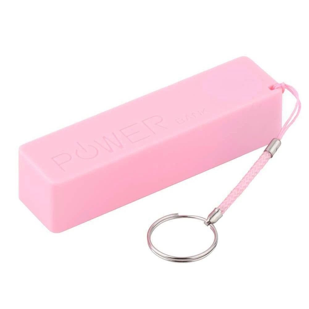 Portable Power Bank USB Mobile Charger Pack Box Battery for Case for 18650 Lithium Battery for iPod phone Shockproof