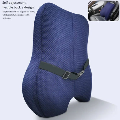 Orthopedic Memory Foam Seat Cushion Set, Coccyx Support Cushion, Office Chair, Waist, Back, Lumbar, Car Seat, Hip Massage Pad
