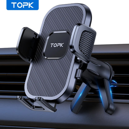 TOPK Car Phone Holder — Air Vent & Dashboard Mount