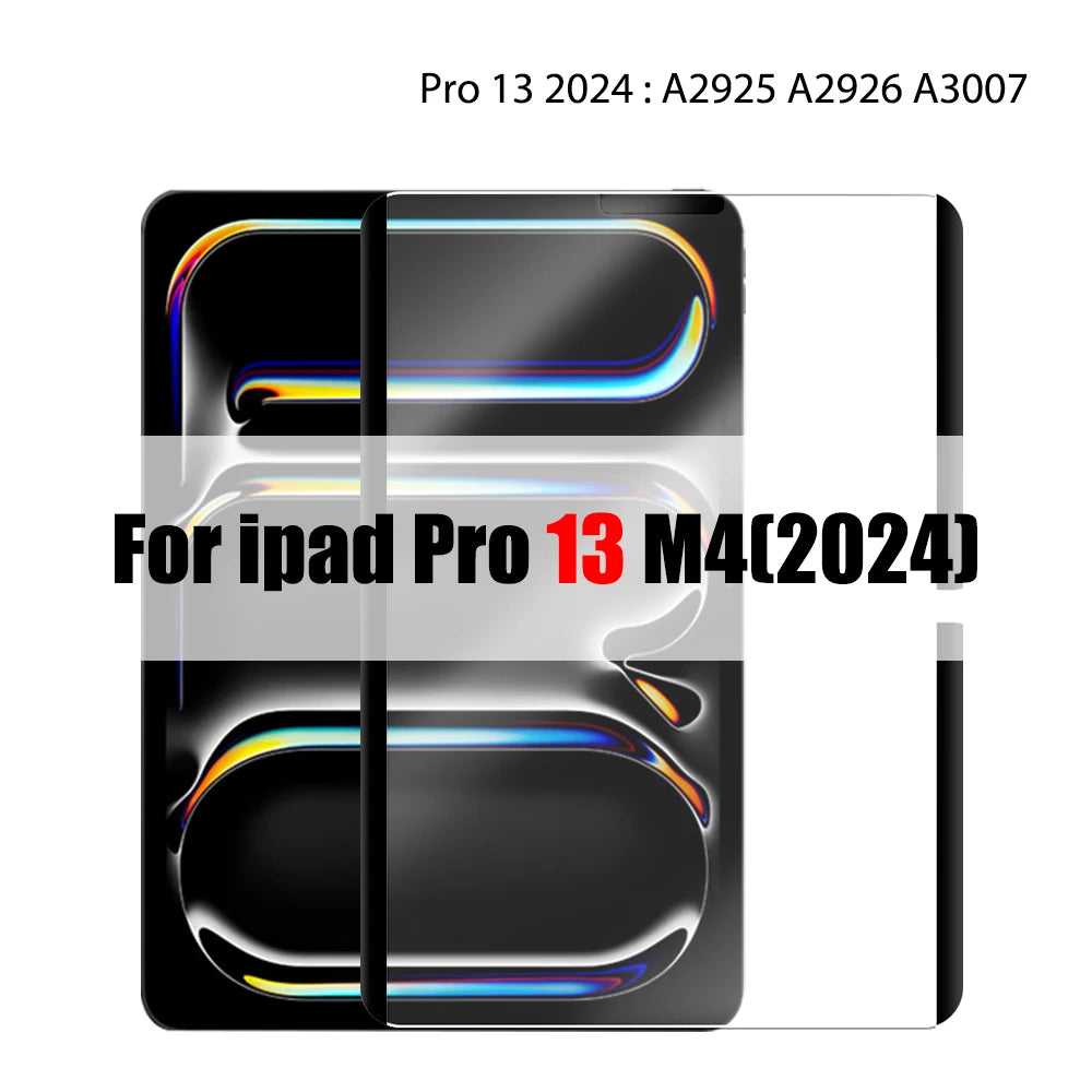 Paper Magnetic Like Screen Protector For Ipad 9 8 7 6 5 9th Generation 10 Ipad Pro 11 12.9 10.5 9.7 Air 5 4 13 2024 Mini 6 Film
