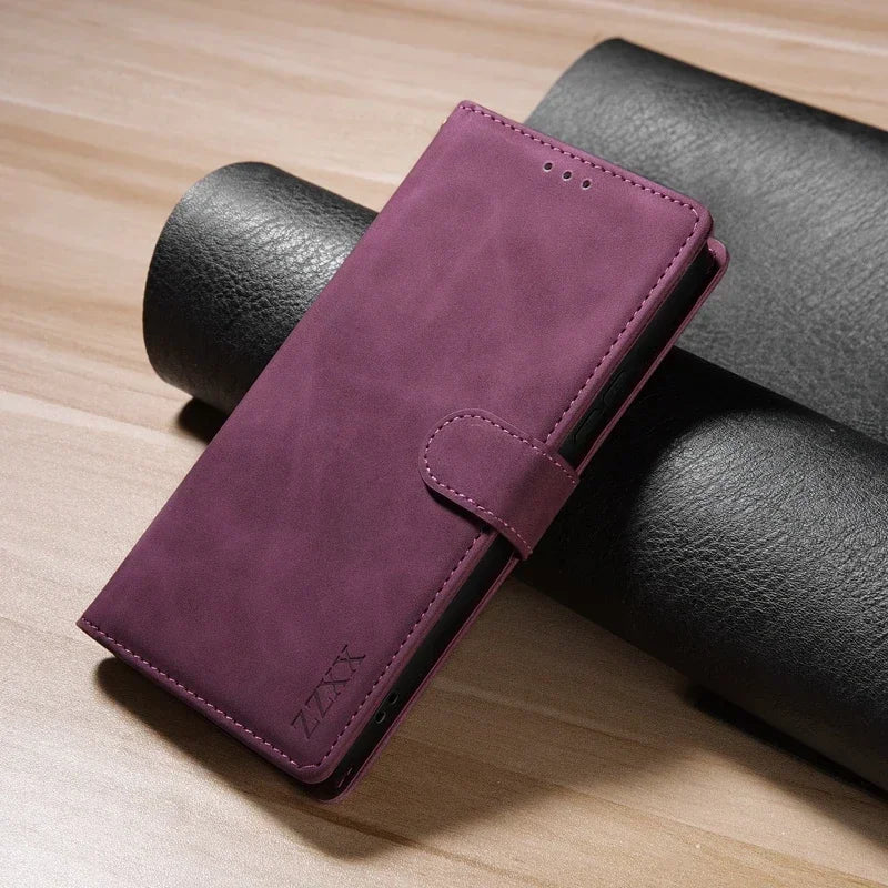 Wallet With Card Slot Flip Leather Case For Samsung Galaxy A05s A07 A13 A14 A15 A16 A17 A26 A34 A35 A36 A52 A53 A54 A55 A56 A71