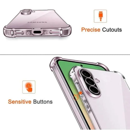 Case For Samsung Galaxy A57 A56 A55 A37 A36 A35 A16 A15 A26 A25 A54 Protective Cover Four Corners Shockproof Bumper Coque Fundas