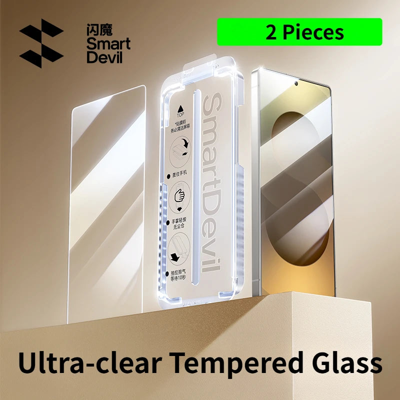 SmartDevil AR Tempered Glass Film for Samsung S26 Ultra S26 Dust-free Box Screen Protector for Samsung S25Ultra Anti-fingerprint