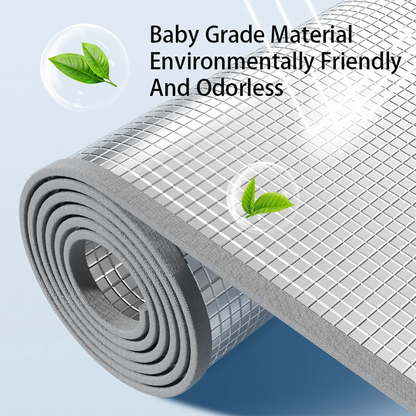 House Blackout Window Film Sun Shade Insulation Aluminum Foil Pad Balcony Room Car Glass UV Protection Curtain Screen Tools