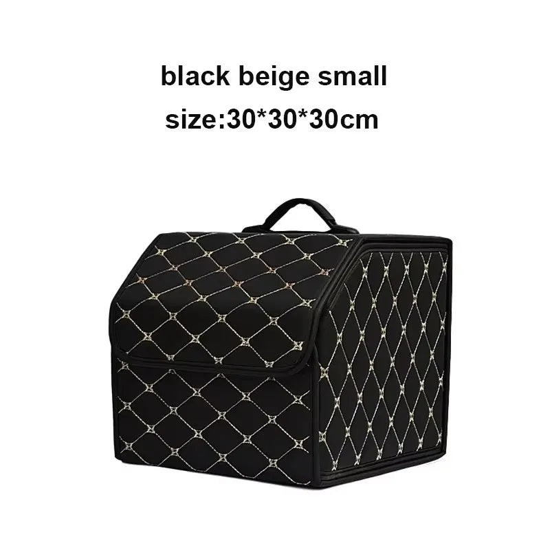Multipurpose Collapsible Car Trunk Storage Organizer With Lid Portable Car Storage Bag Car Trunk Organizer
