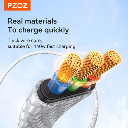 PZOZ For usb c to type c lightning micro tf card reader cable iphone iPad macbook mobile phone charger fast charging cable data