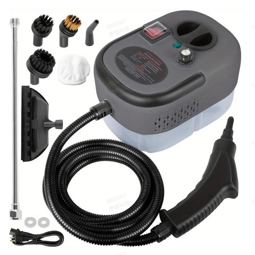 2500W High Temperature Steam Cleaner 110V Portable Handheld Steam Cleaning Machine With Multiple Accessories US Plug