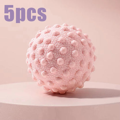 TPR Fascia Massage Ball — Raised Point for Back, Foot & Yoga Recovery