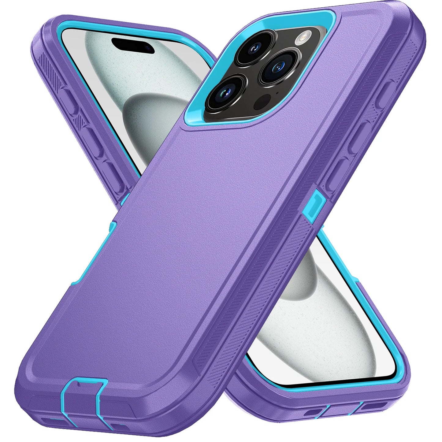Armor Shockproof iPhone Case – Hard PC + TPU Back Cover